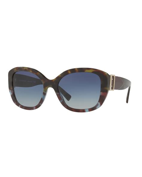 burberry buckle templeacetate sunglasses|Burberry Buckle.